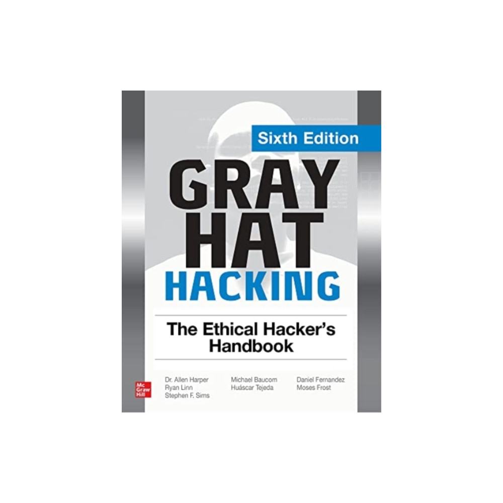 Produktbild för Gray Hat Hacking: The Ethical Hacker's Handbook, Sixth Edition (häftad, eng)