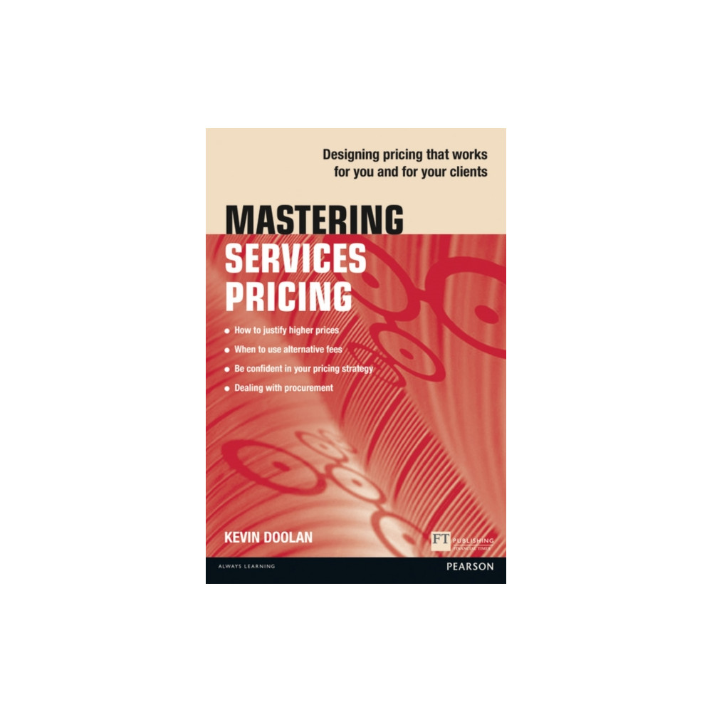 Produktbild för Mastering Services Pricing (häftad, eng)
