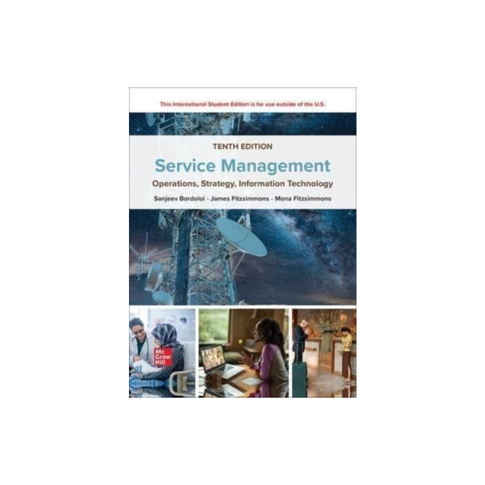 Produktbild för Service Management: Operations Strategy Information Technology ISE (häftad, eng)
