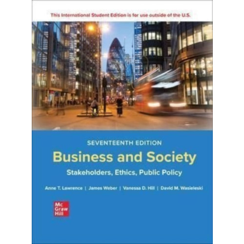 McGraw-Hill Education Business and Society: Stakeholders Ethics Public Policy ISE (häftad, eng)