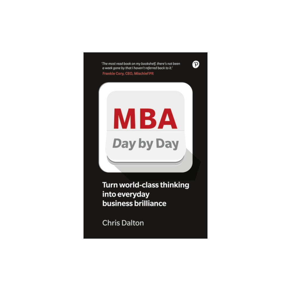 Produktbild för MBA Day by Day (häftad, eng)