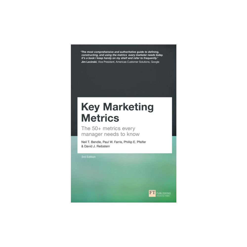 Produktbild för Key Marketing Metrics (häftad, eng)