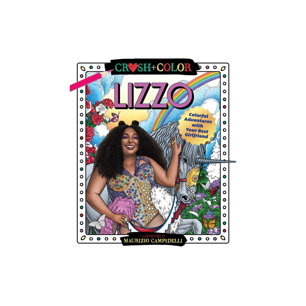 Produktbild för Crush and Color: Lizzo (häftad, eng)