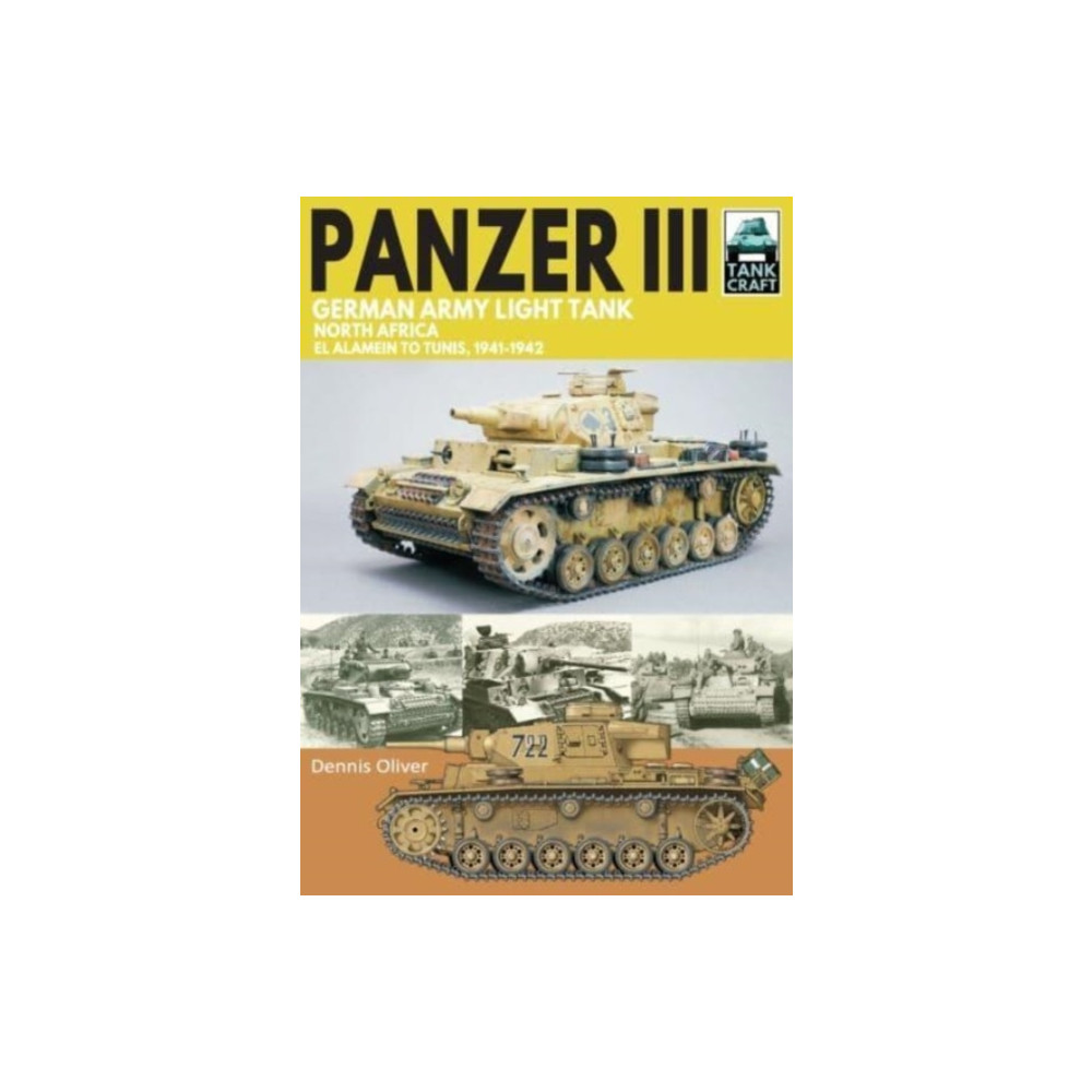 Produktbild för Panzer III German Army Light Tank (häftad, eng)