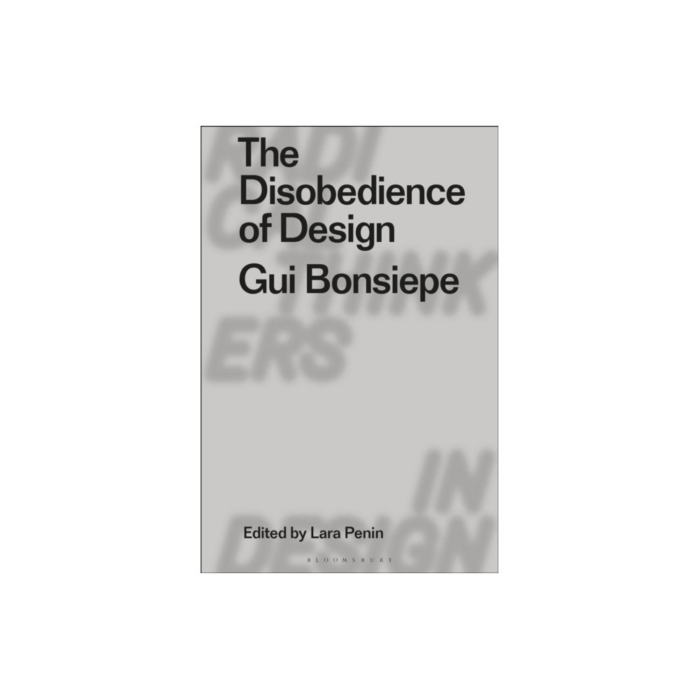 Produktbild för The Disobedience of Design (häftad, eng)