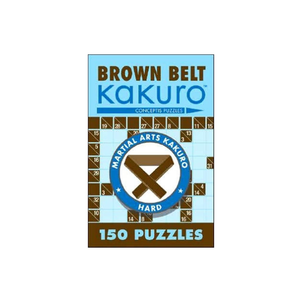 Produktbild för Brown Belt Kakuro (häftad, eng)