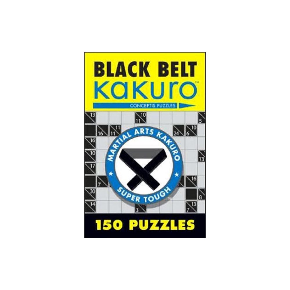 Produktbild för Black Belt Kakuro (häftad, eng)