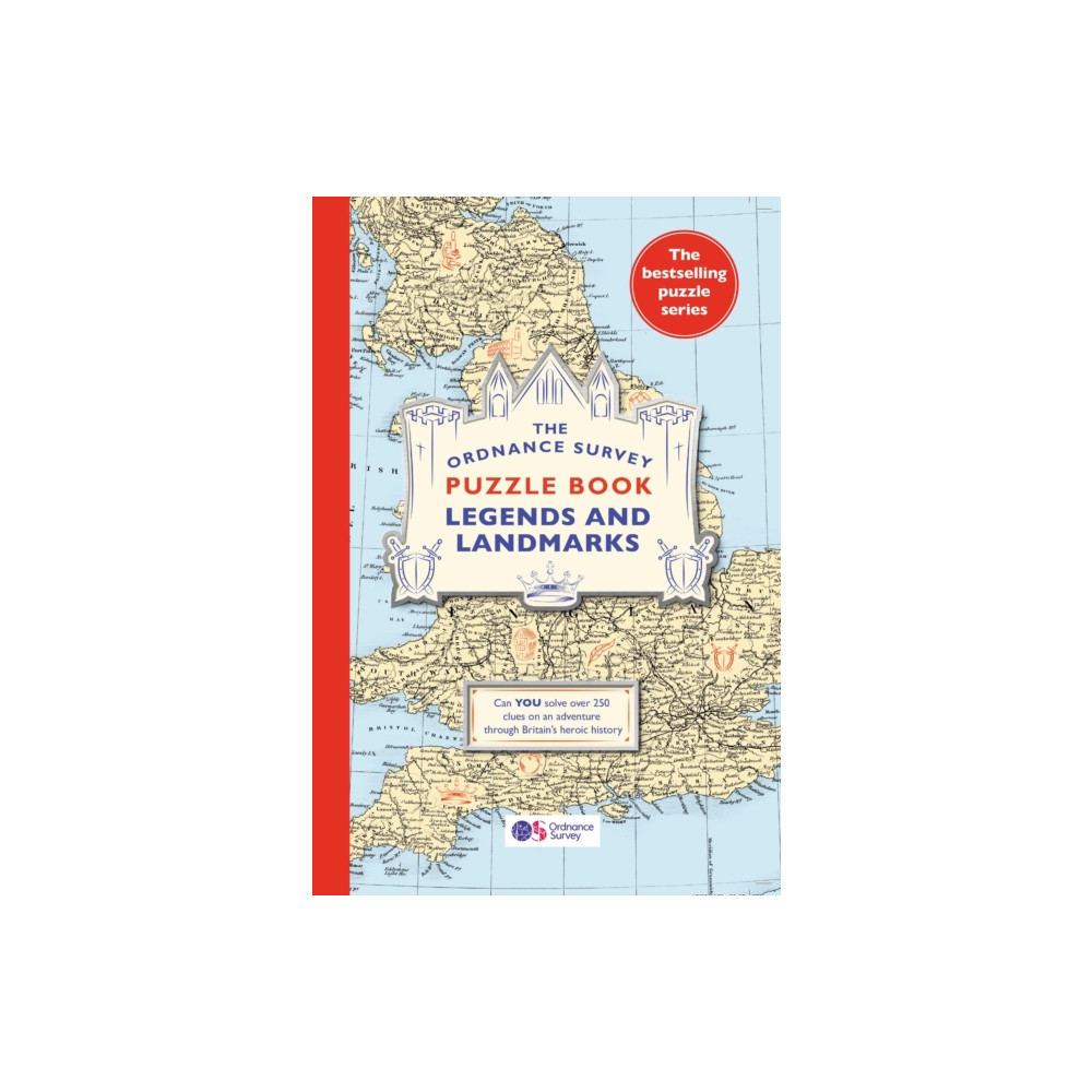 Produktbild för The Ordnance Survey Puzzle Book Legends and Landmarks (häftad, eng)