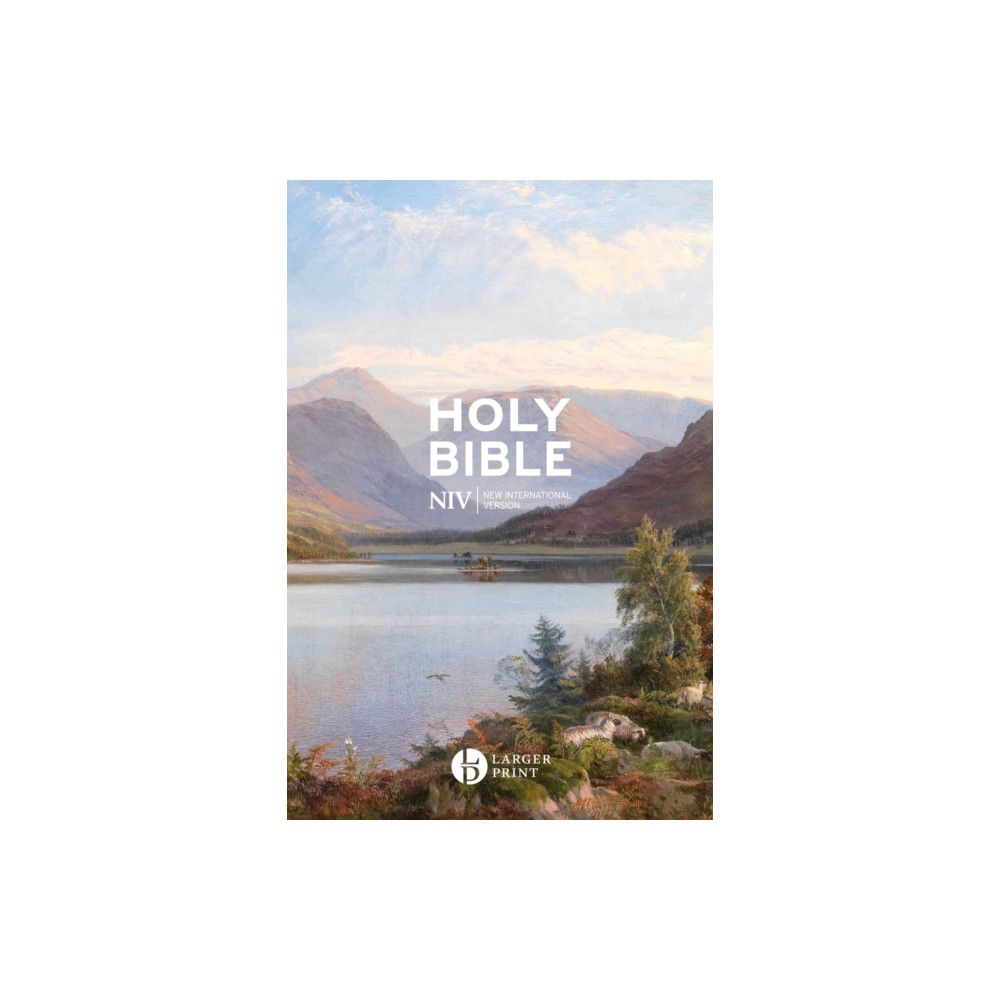 Produktbild för NIV Larger Print Gift Hardback Bible (inbunden, eng)
