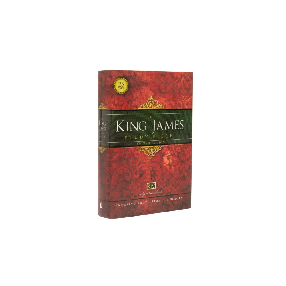 Produktbild för KJV Study Bible, Large Print, Hardcover, Red Letter (inbunden, eng)