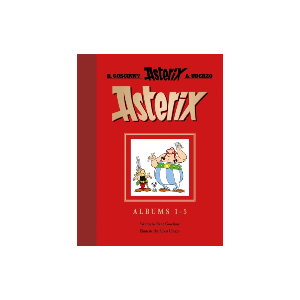 Produktbild för Asterix: Asterix Gift Edition: Albums 1–5 (inbunden, eng)