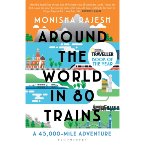 Bloomsbury Publishing PLC Around the World in 80 Trains (häftad, eng)