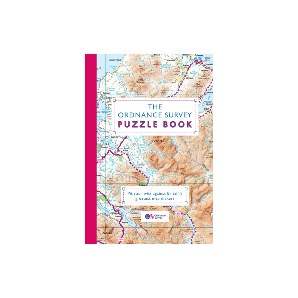 Produktbild för The Ordnance Survey Puzzle Book (häftad, eng)