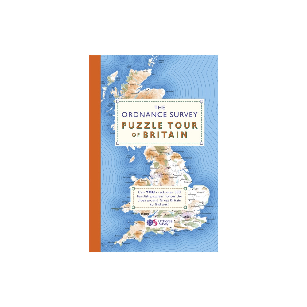 Produktbild för The Ordnance Survey Puzzle Tour of Britain (häftad, eng)