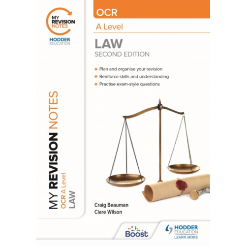 Hodder Education My Revision Notes: OCR A Level Law Second Edition (häftad, eng)