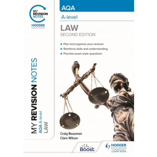 Hodder Education My Revision Notes: AQA A Level Law Second Edition (häftad, eng)