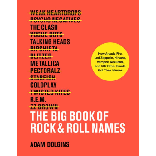 Abrams The Big Book of Rock & Roll Names: (häftad, eng)