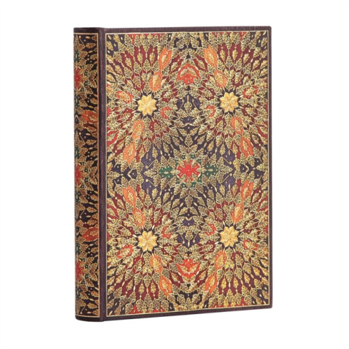 paperblanks Fire Flowers Mini Unlined Hardcover Journal (inbunden, eng)