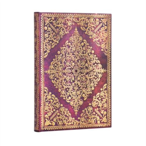 paperblanks Viola (Diamond Rosette) Midi Lined Hardcover Journal (inbunden, eng)