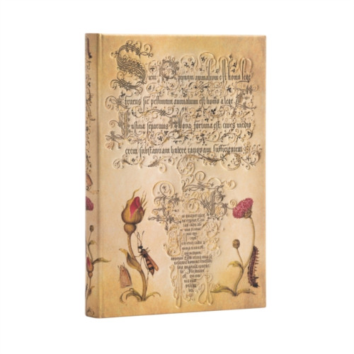 paperblanks Flemish Rose (Mira Botanica) Mini Lined Hardcover Journal (inbunden, eng)