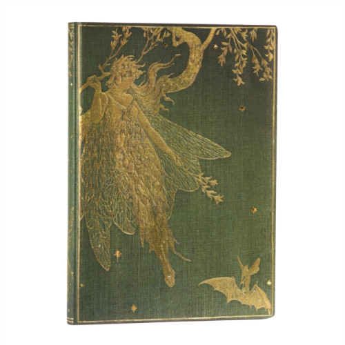 paperblanks Olive Fairy (Lang’s Fairy Books) Midi Lined Softcover Flexi Journal (Elastic Band Closure) (häftad, eng)