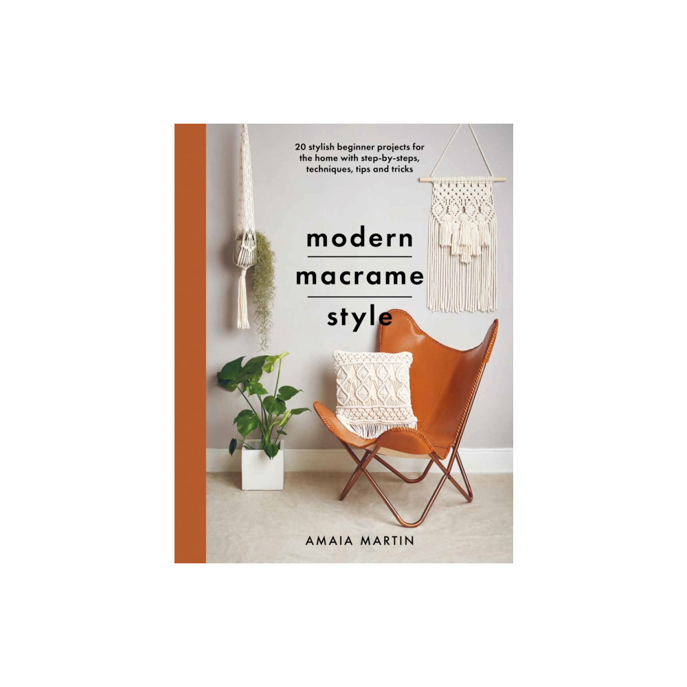 Produktbild för Modern Macrame Style (häftad, eng)