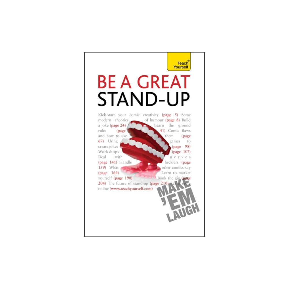Produktbild för Be a Great Stand-up (häftad, eng)