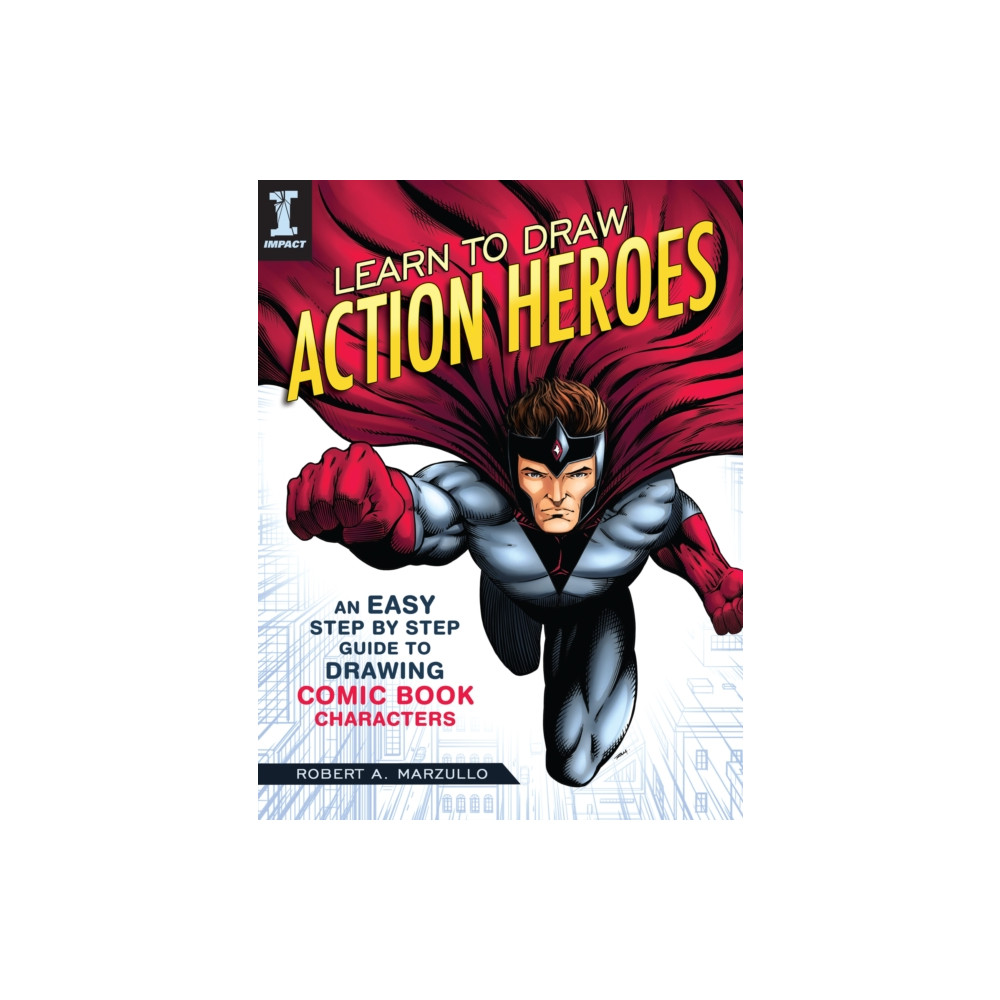Produktbild för Learn To Draw Action Heroes (häftad, eng)