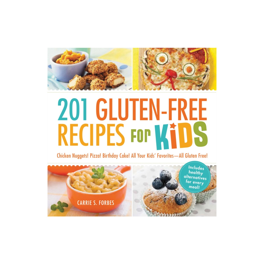 Produktbild för 201 Gluten-Free Recipes for Kids (häftad, eng)