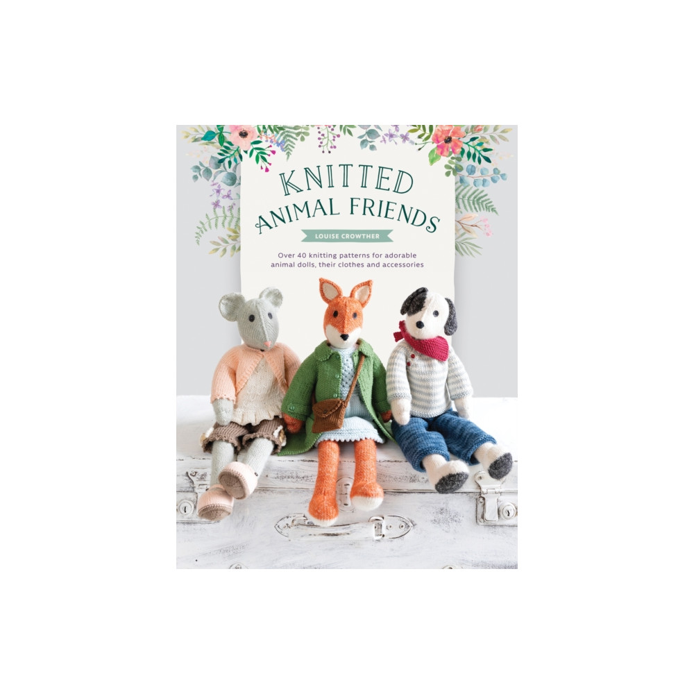 Produktbild för Knitted Animal Friends (häftad, eng)