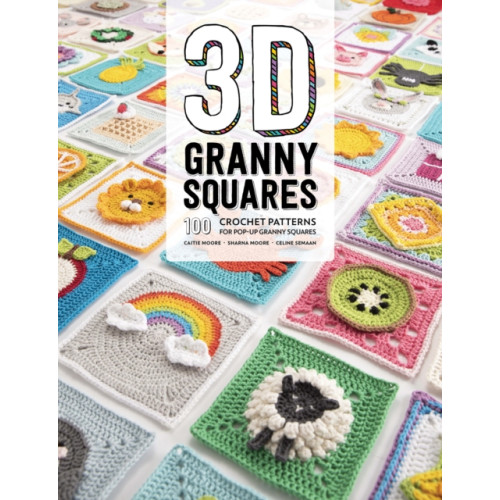 David & Charles 3D Granny Squares (häftad, eng)