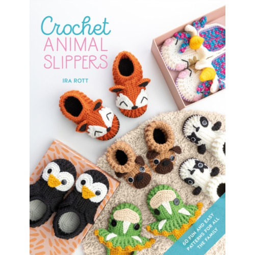 David & Charles Crochet Animal Slippers (häftad, eng)