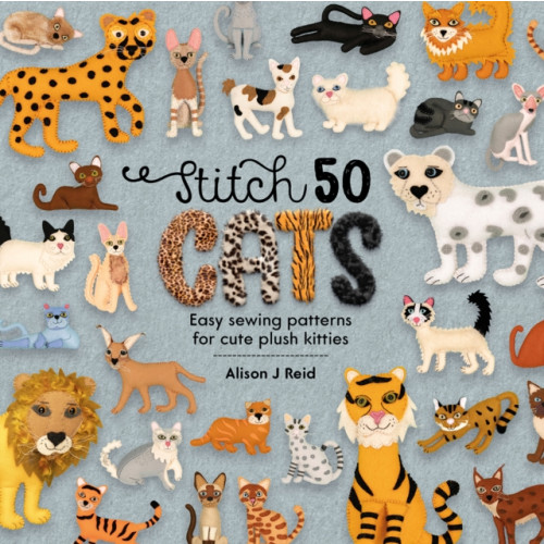 David & Charles Stitch 50 Cats (inbunden, eng)