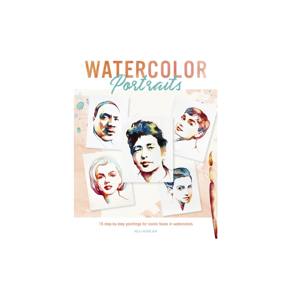 Produktbild för Watercolor Portraits (häftad, eng)