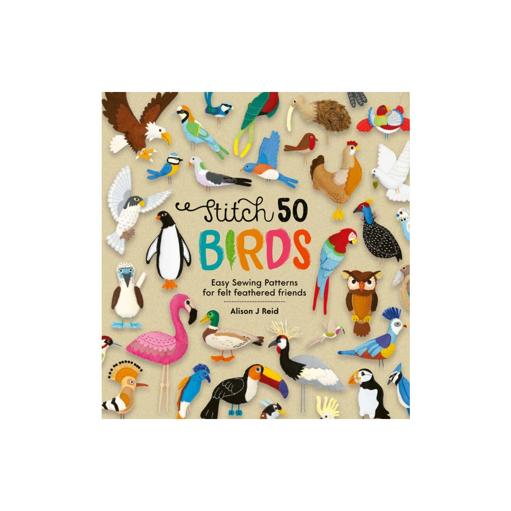 Produktbild för Stitch 50 Birds (inbunden, eng)