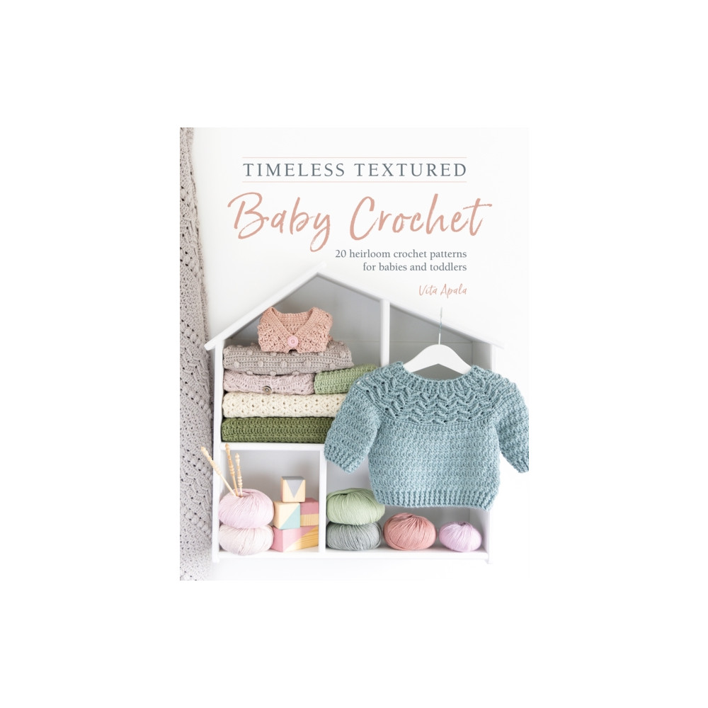Produktbild för Timeless Textured Baby Crochet (häftad, eng)