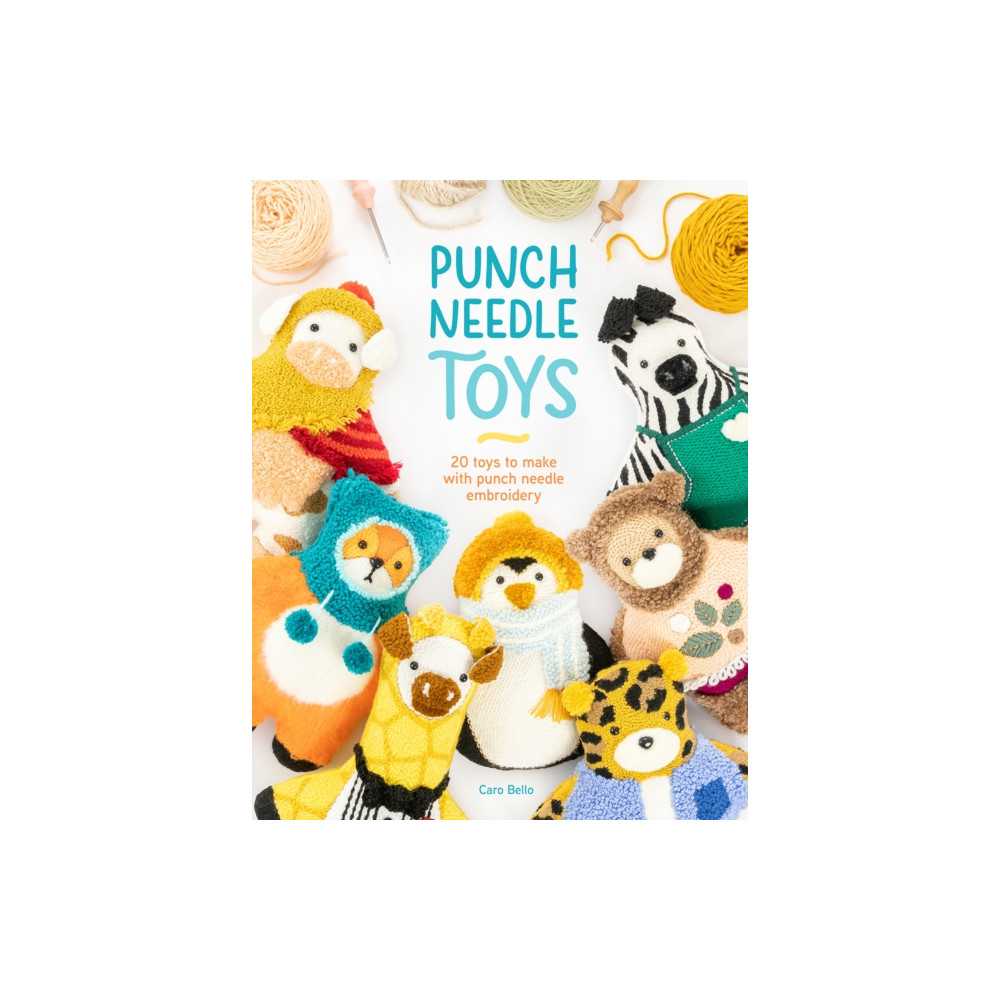 Produktbild för Punch Needle Toys (häftad, eng)