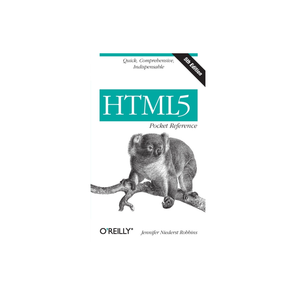 Produktbild för HTML5 Pocket Reference (häftad, eng)