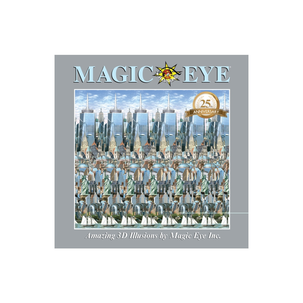 Produktbild för Magic Eye 25th Anniversary Book (inbunden, eng)
