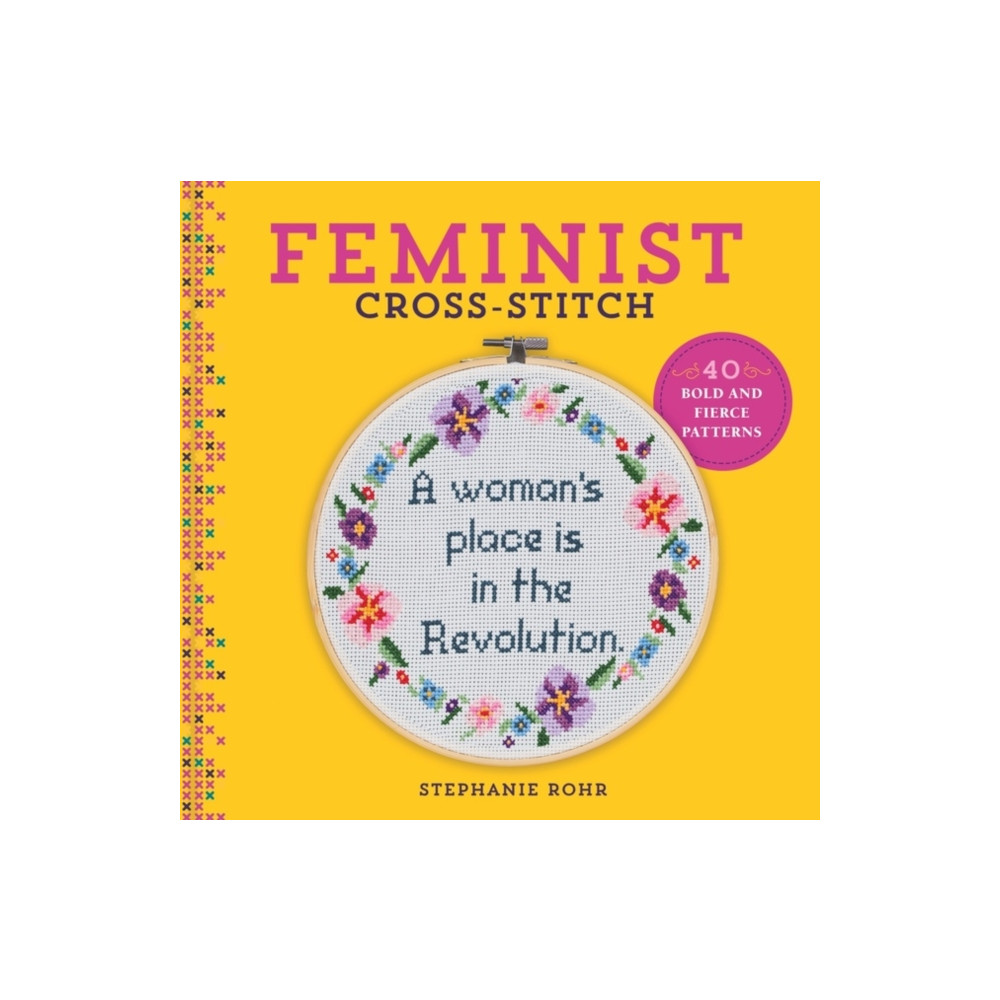 Produktbild för Feminist Cross-Stitch (inbunden, eng)