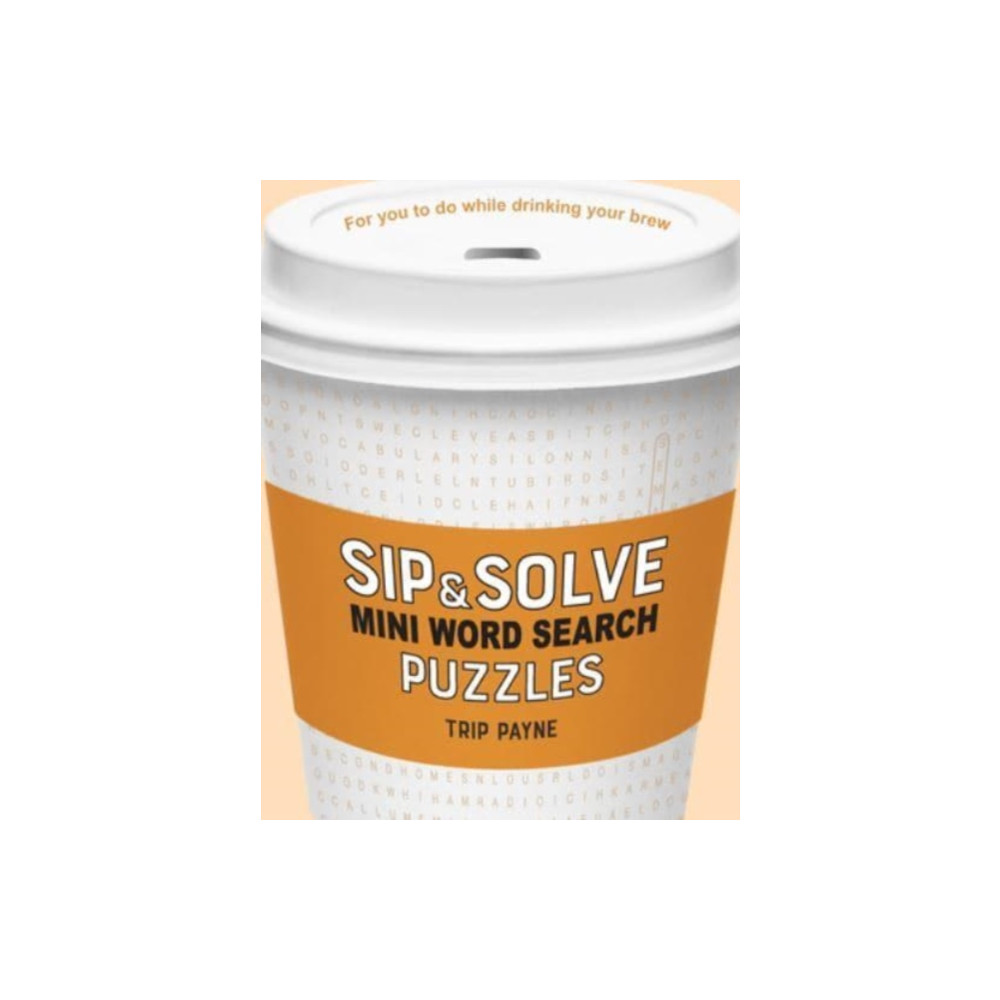 Produktbild för Sip & Solve Mini Word Search Puzzles (häftad, eng)