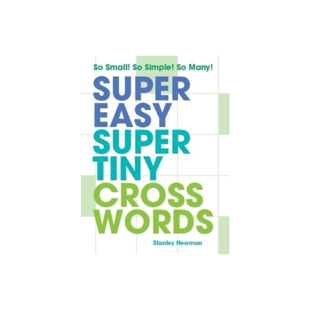Produktbild för Super Easy Super Tiny Crosswords (häftad, eng)