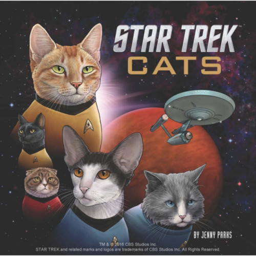 Chronicle Books Star Trek Cats (inbunden, eng)