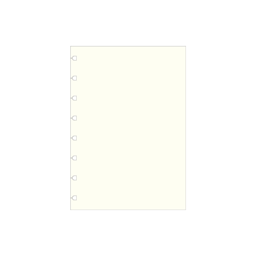 Produktbild för Filofax A5 Notebook refill - plain paper white