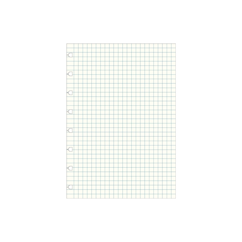 Produktbild för Filofax A5 Notebook refill - squared paper white