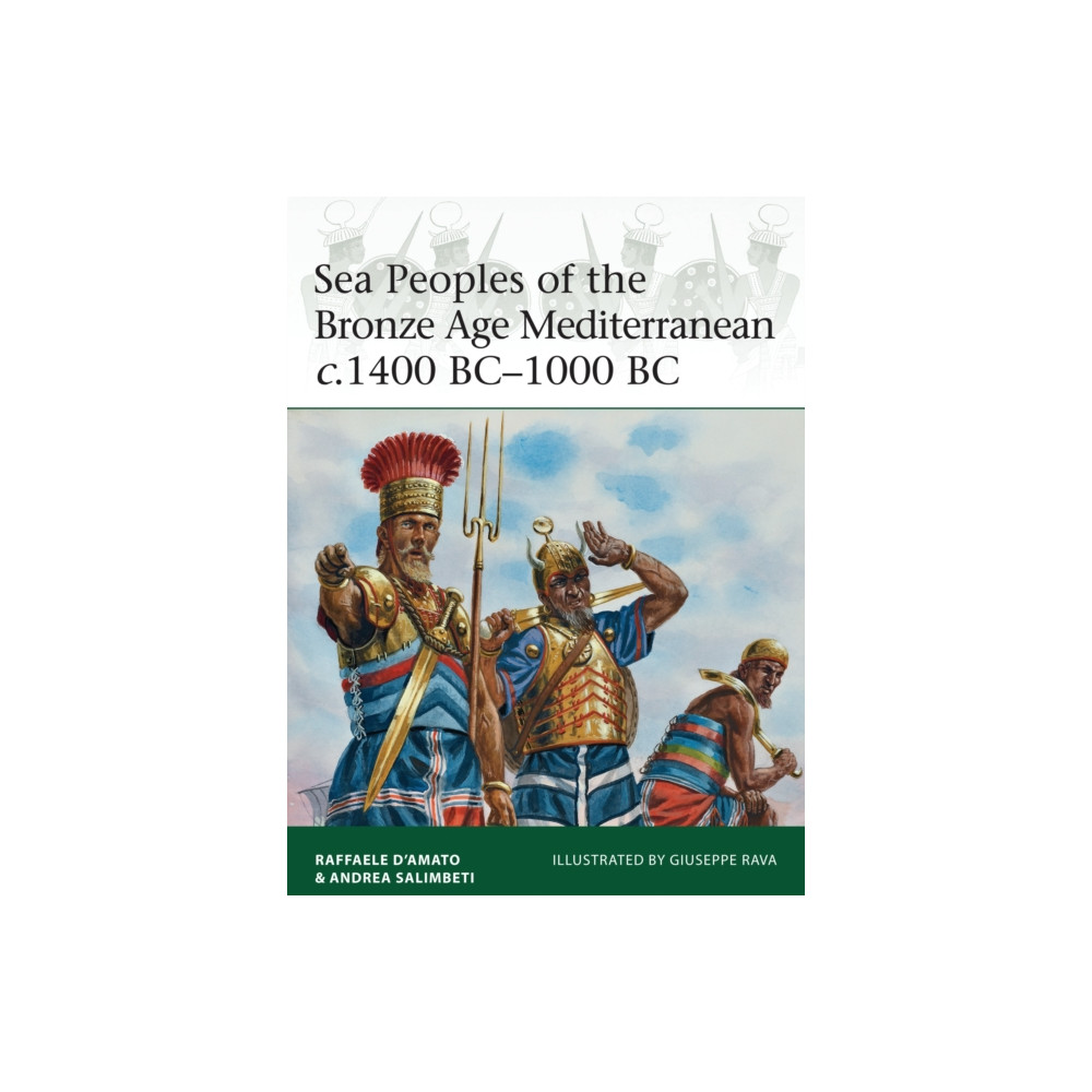 Produktbild för Sea Peoples of the Bronze Age Mediterranean c.1400 BC–1000 BC (häftad, eng)