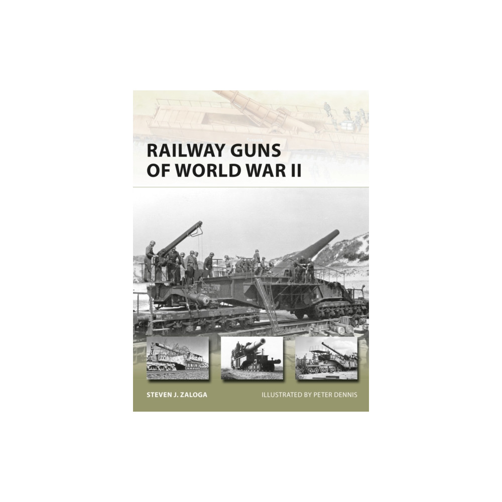 Produktbild för Railway Guns of World War II (häftad, eng)