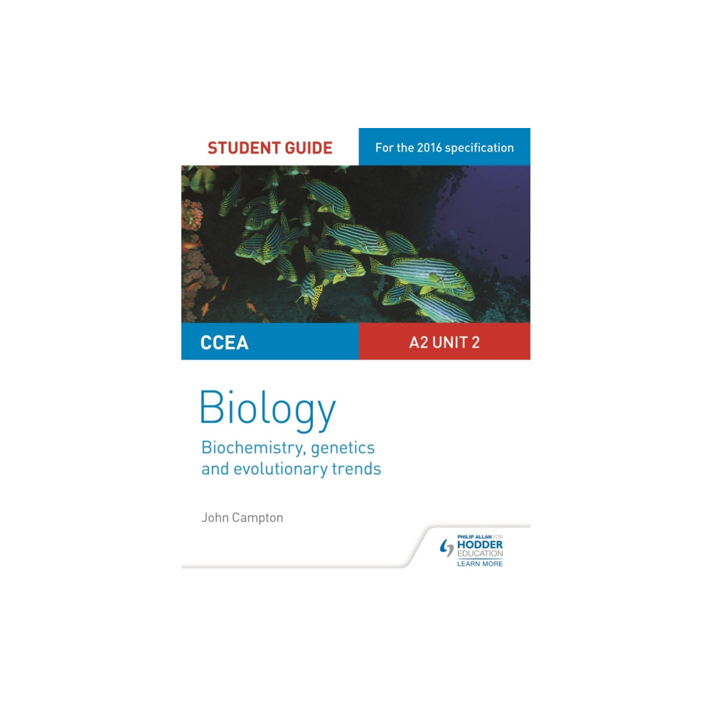 Produktbild för CCEA A2 Unit 2 Biology Student Guide: Biochemistry, Genetics and Evolutionary Trends (häftad, eng)