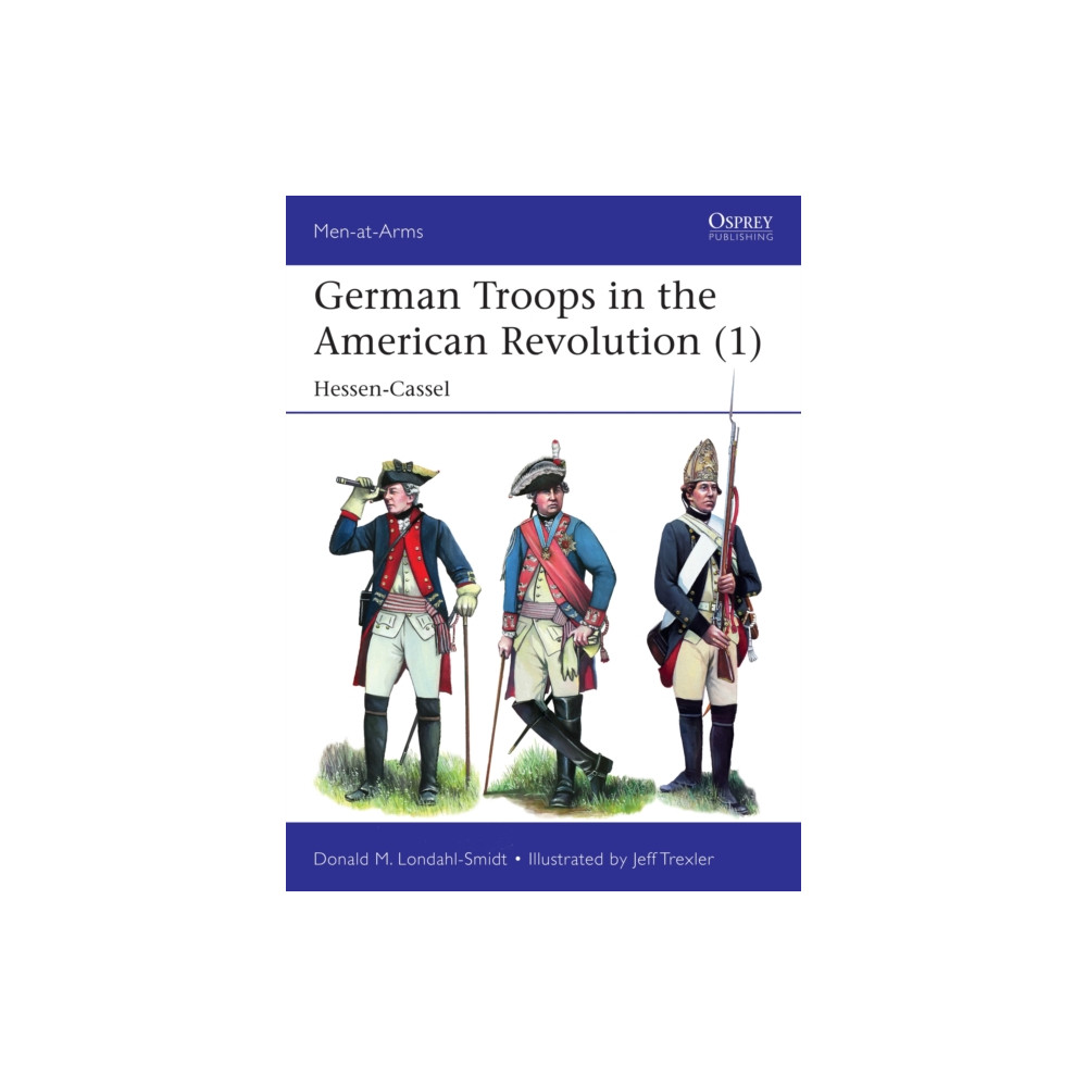 Produktbild för German Troops in the American Revolution (1) (häftad, eng)