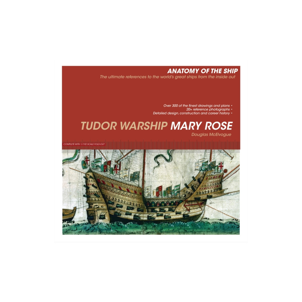 Produktbild för Tudor Warship Mary Rose (häftad, eng)